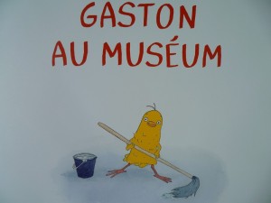 livre_Gaston au Muséum1